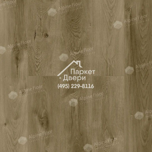 LVT ламинат Alpine Floor Дуб Натуральный Отбеленный ECO 23-3, 1227x187x5
