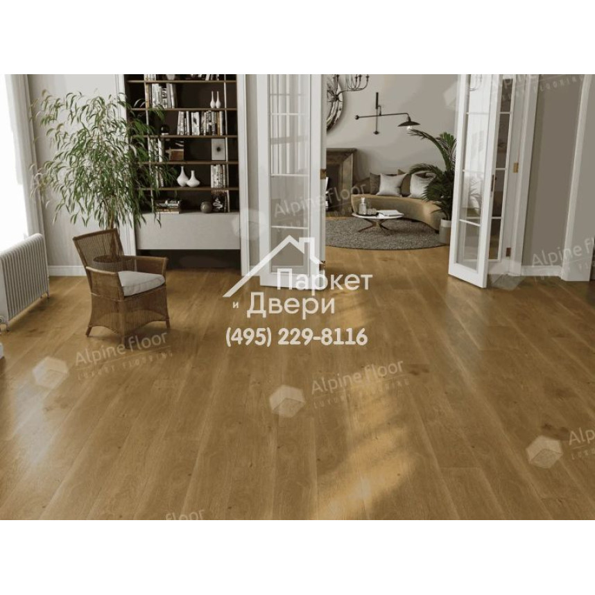 Ламинат WPC Alpine Floor Premium 12 Дуб Эталон, ECO 24-3, 1524-228-12-1