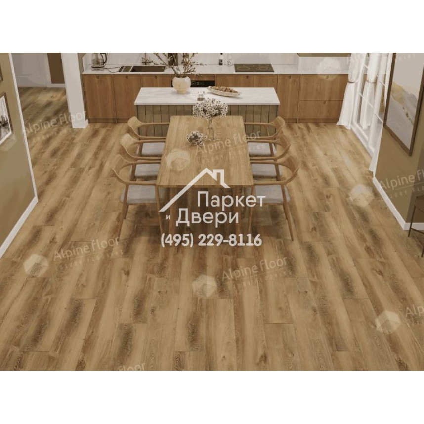 Ламинат WPC Alpine Floor Premium 12 Дуб Дюна, ECO 24-6, 1524-228-12-1