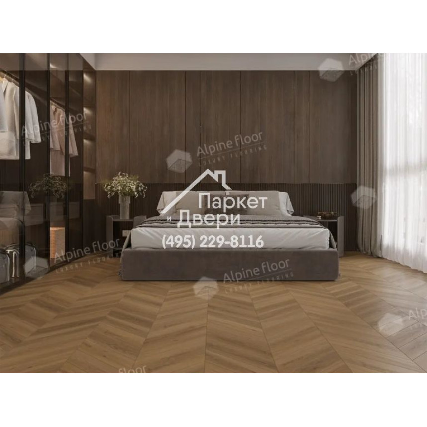 Ламинат Alpine Floor Chevron Art Дуб Тибет, LF109-07, 550-112-12