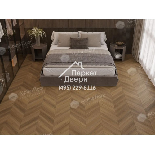 Ламинат Alpine Floor Chevron Art Дуб Тибет, LF109-07, 550-112-12