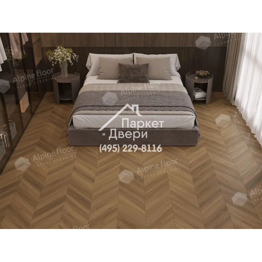 Ламинат Alpine Floor Chevron Art Дуб Тибет, LF109-07, 550-112-12-1