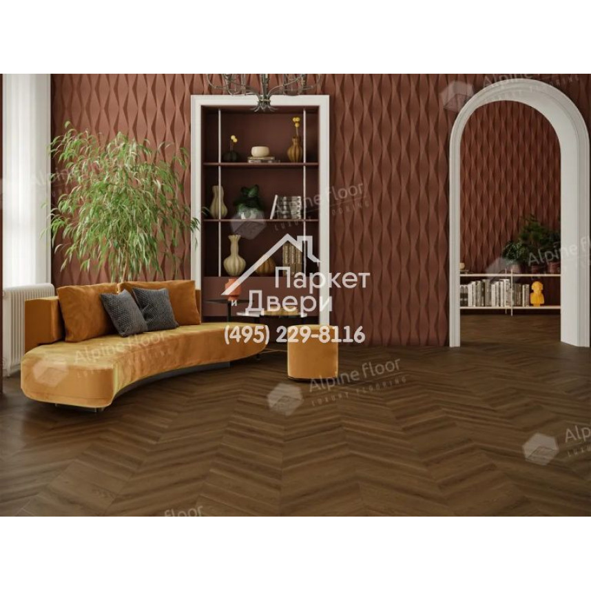Ламинат Alpine Floor Chevron Art Дуб Денали, LF109-09, 550-112-12