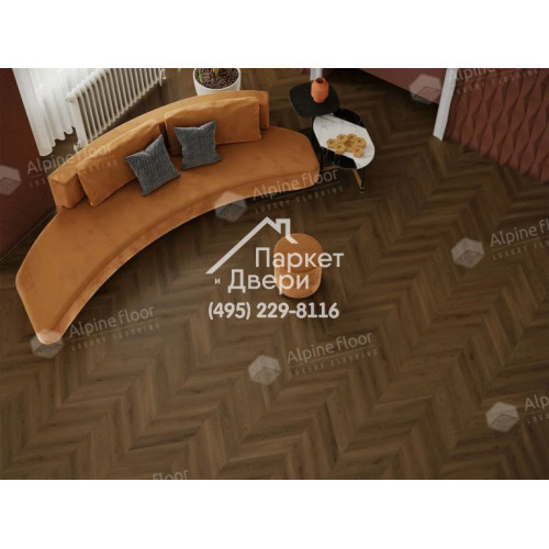 Ламинат Alpine Floor Chevron Art Дуб Денали, LF109-09, 550-112-12