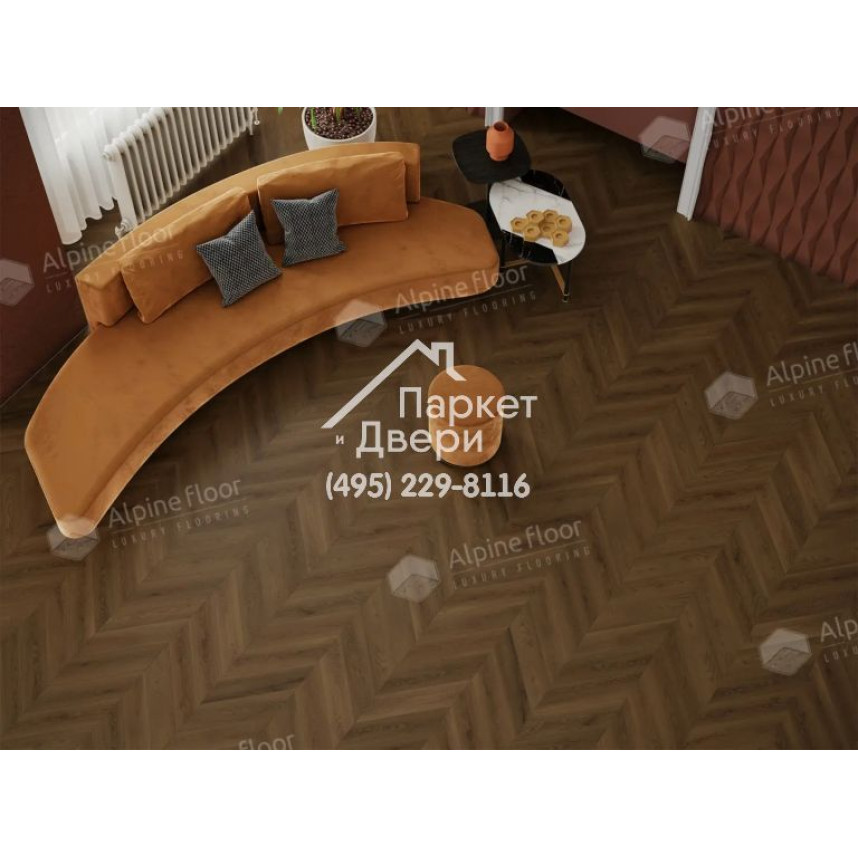Ламинат Alpine Floor Chevron Art Дуб Денали, LF109-09, 550-112-12-1
