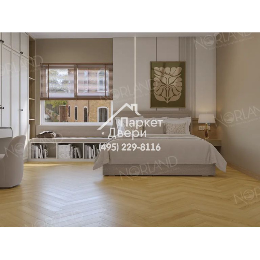 Ламинат Norland Herringbone Elegant Дуб Лузон, LF303-06, 600-100-12