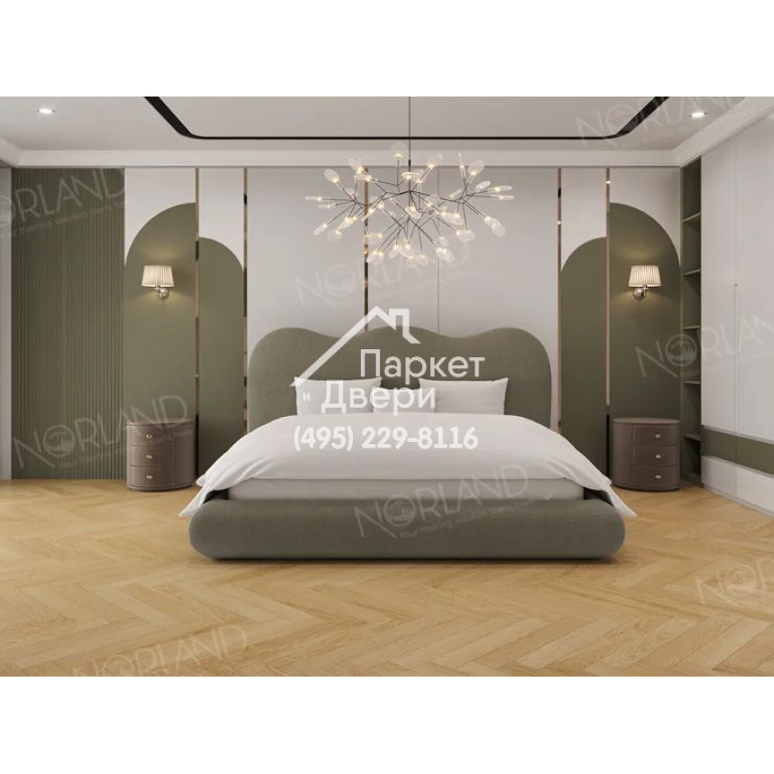 Ламинат Norland Herringbone Elegant Дуб Тавора, LF303-07, 600-100-12