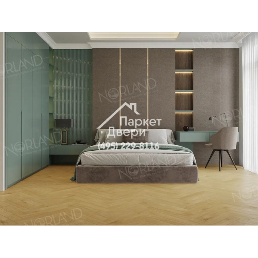 Ламинат Norland Herringbone Elegant Дуб Мальта, LF303-12, 600-100-12