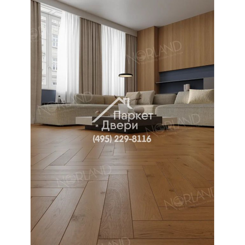 Ламинат Norland Herringbone Elegant Дуб Помона, LF303-13, 600-100-12-1