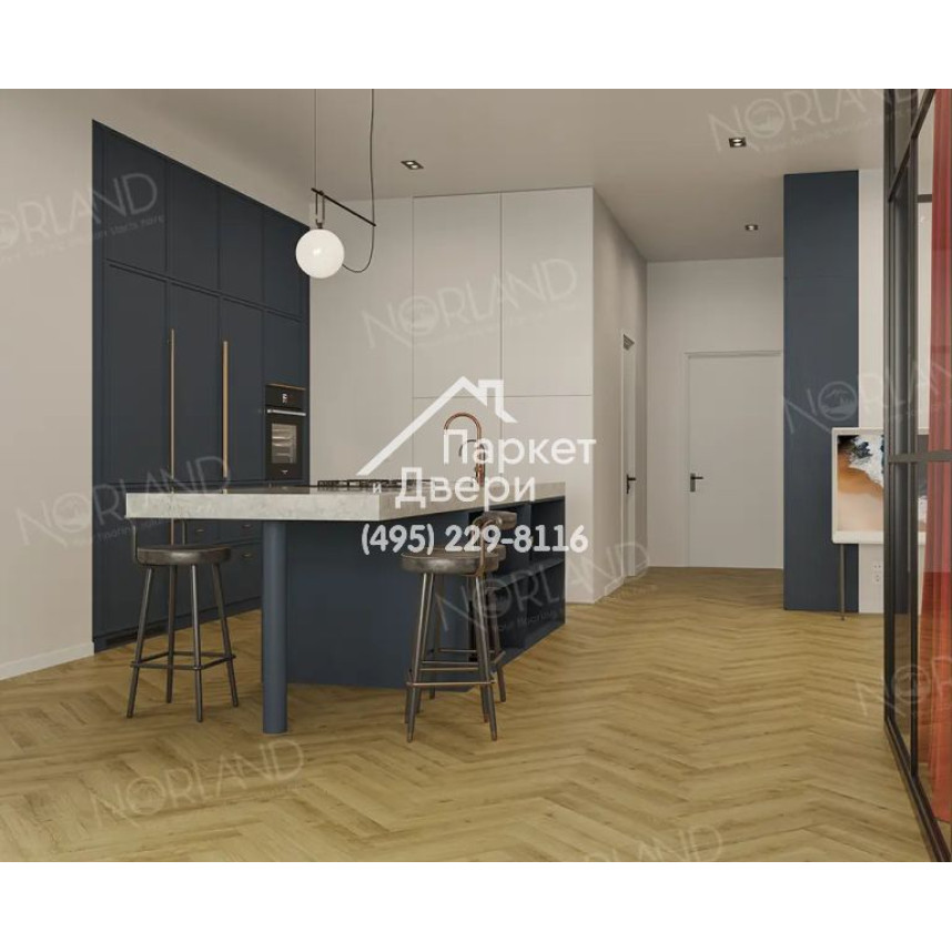 Ламинат Norland Herringbone Elegant Дуб Фанэн, LF303-17, 600-100-12