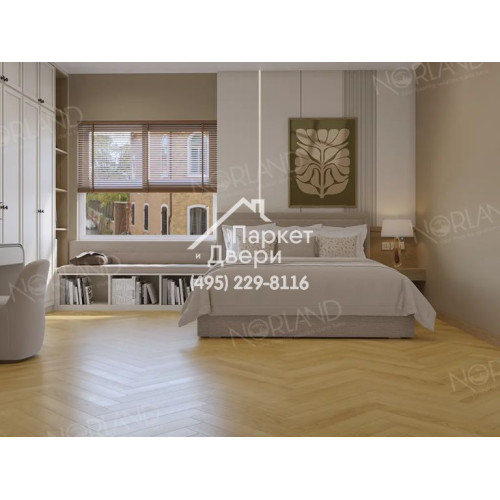 Ламинат Norland Herringbone Elegant Strong Дуб Лузон, LF304-06, 600-100-12
