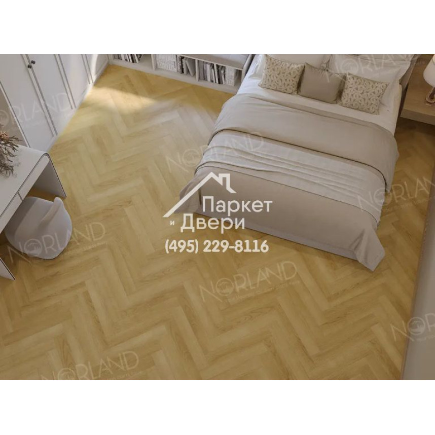 Ламинат Norland Herringbone Elegant Strong Дуб Лузон, LF304-06, 600-100-12-2