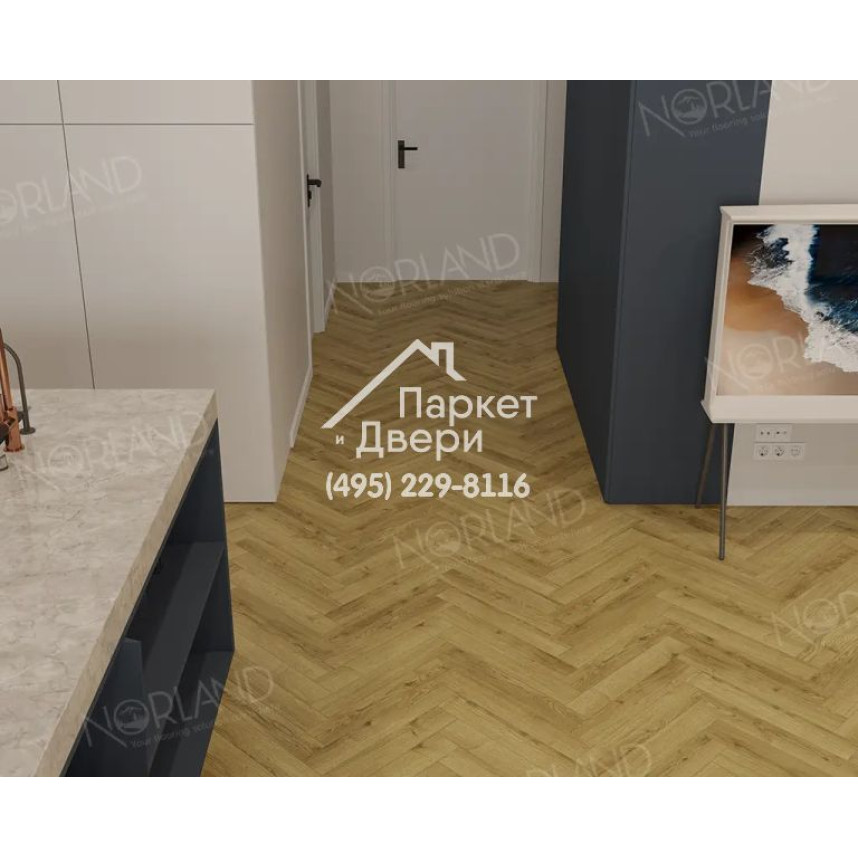 Ламинат Norland Herringbone Elegant Strong Дуб Фанэн, LF304-17, 600-100-12-1