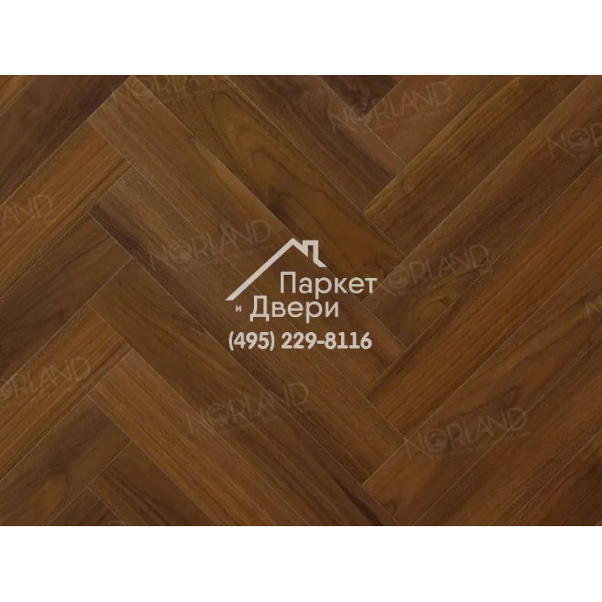 Ламинат Norland Herringbone Elegant Strong Орех Кипр, LF304-19, 600-100-12-1