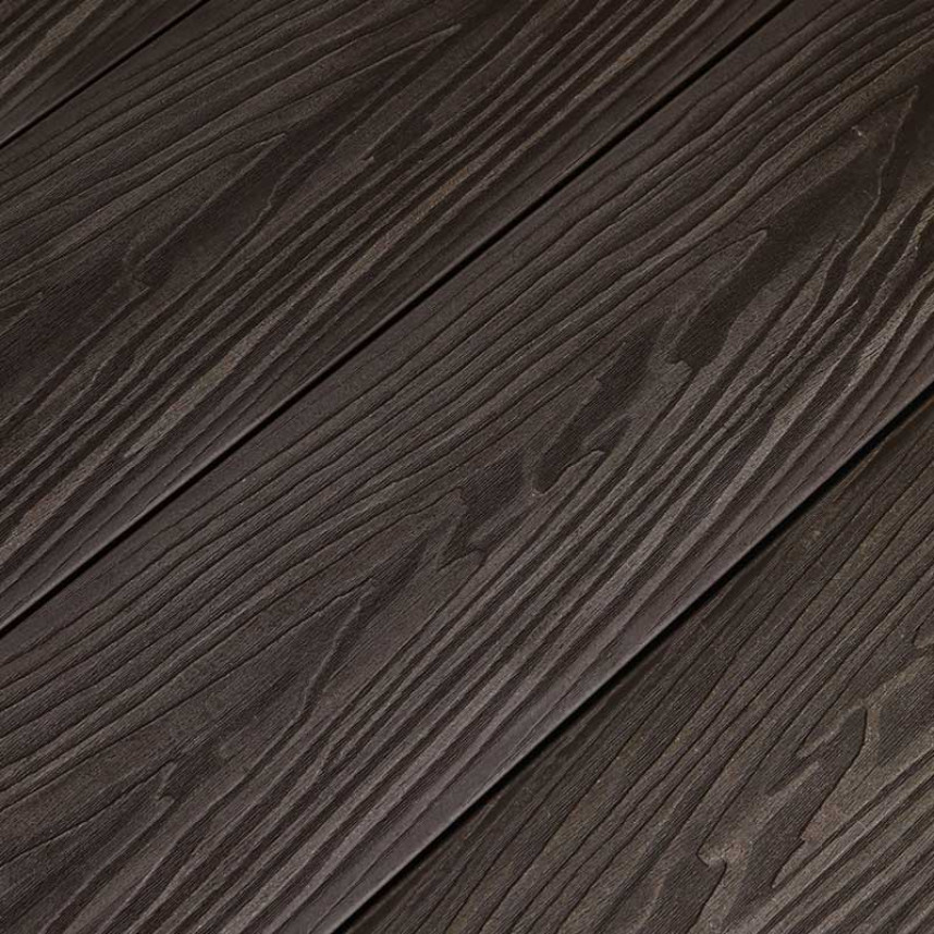 Террасная доска дпк TerraDeck  Aragon коричневый, 3000,4000x150x20-2
