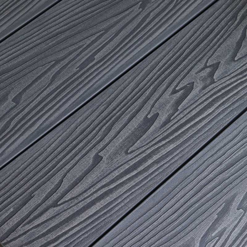 Террасная доска дпк TerraDeck Aragon серый, 3000,4000x150x20