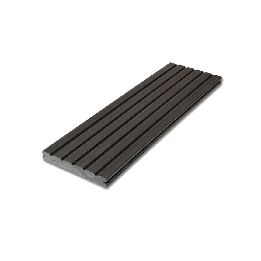 Террасная доска дпк TerraDeck Massive PRO черный, 3000,4000x150x20