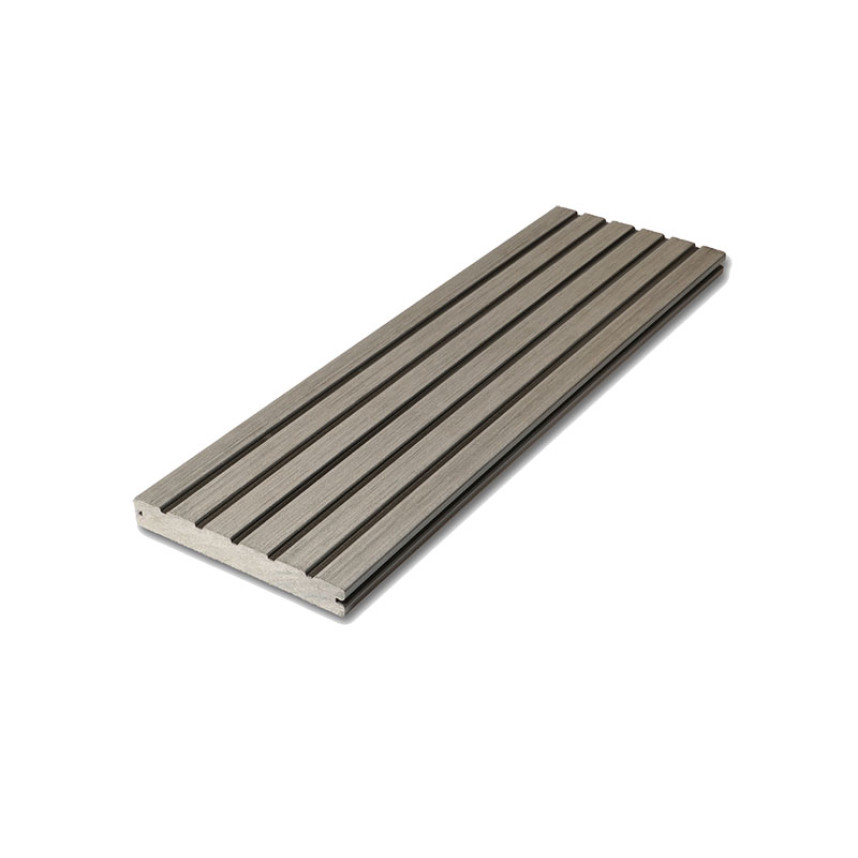 Террасная доска дпк TerraDeck Massive PRO серый, 3000,4000x150x20-1