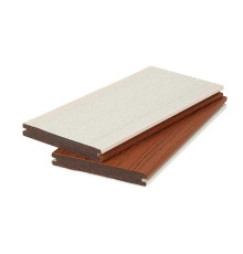 Террасная доска дпк полнотелая Terradeck eXterra 2.9, 4.0, 5.8,x20x140 цвет белоснежный клен