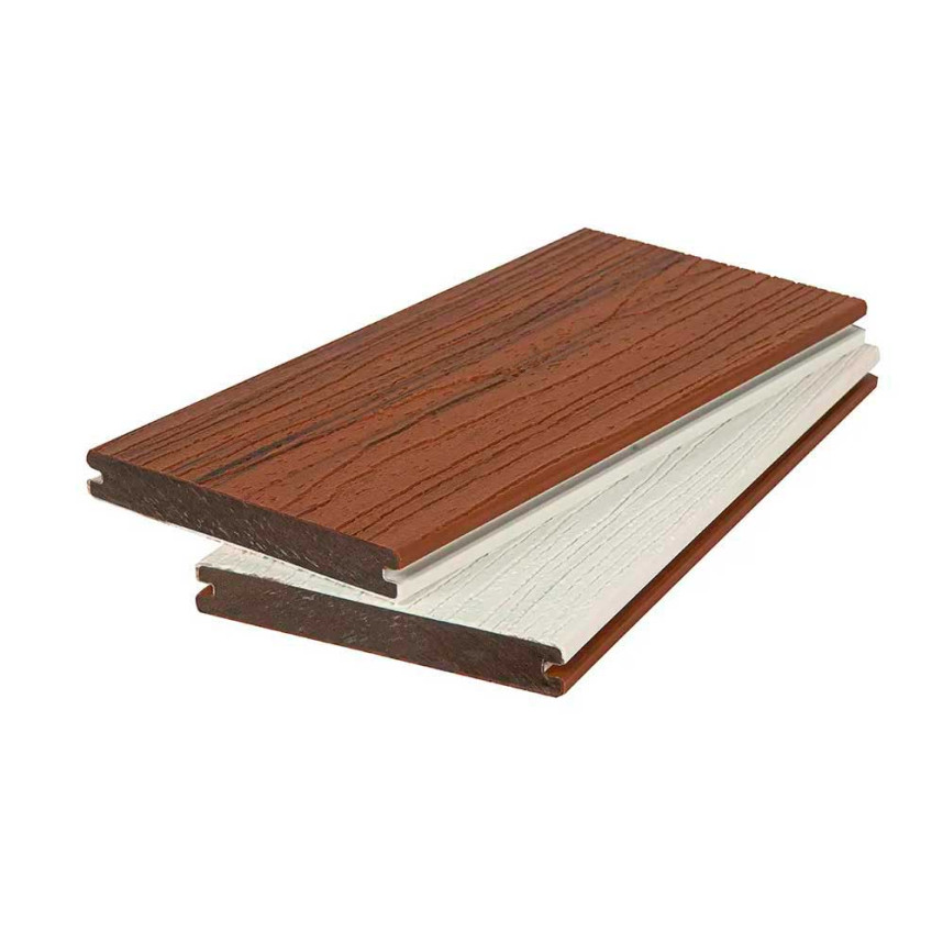 Террасная доска дпк полнотелая Terradeck eXterra 2.9, 4.0, 5.8,x20x140 цвет платан