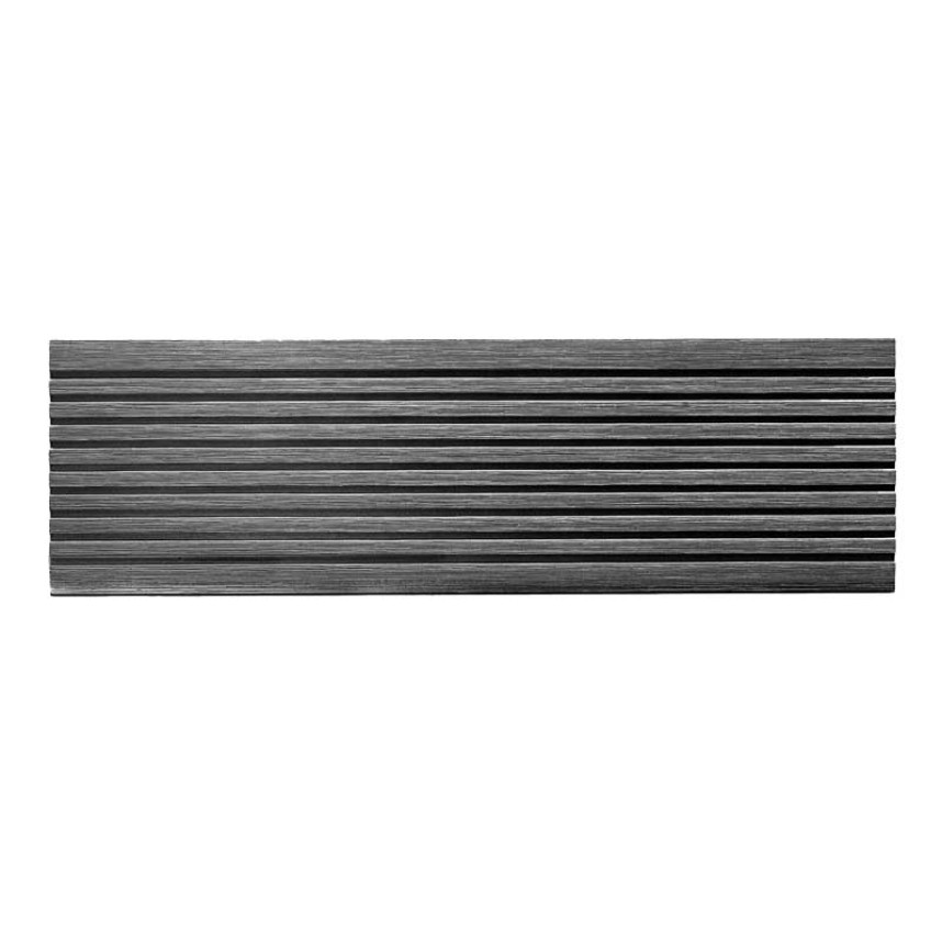 Террасная доска ДПК полнотелая TR Solid графит, 3000,4000x154x20-5