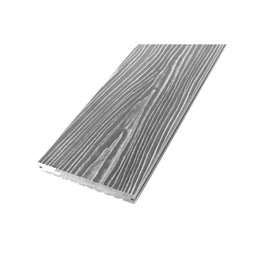 Террасная доска ДПК полнотелая TR Solid серый, 3000,4000x154x20-2