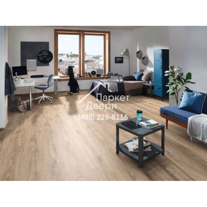 Ламинат Ultrafloor Castello Classic Дуб Кашемир Натуральный K470, 1285х192х8