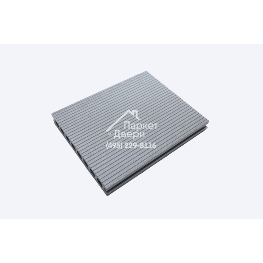 Террасная доска Роскомпозит МПК Forte браш, жемчуг 3000,4000,6000х160х22мм-1