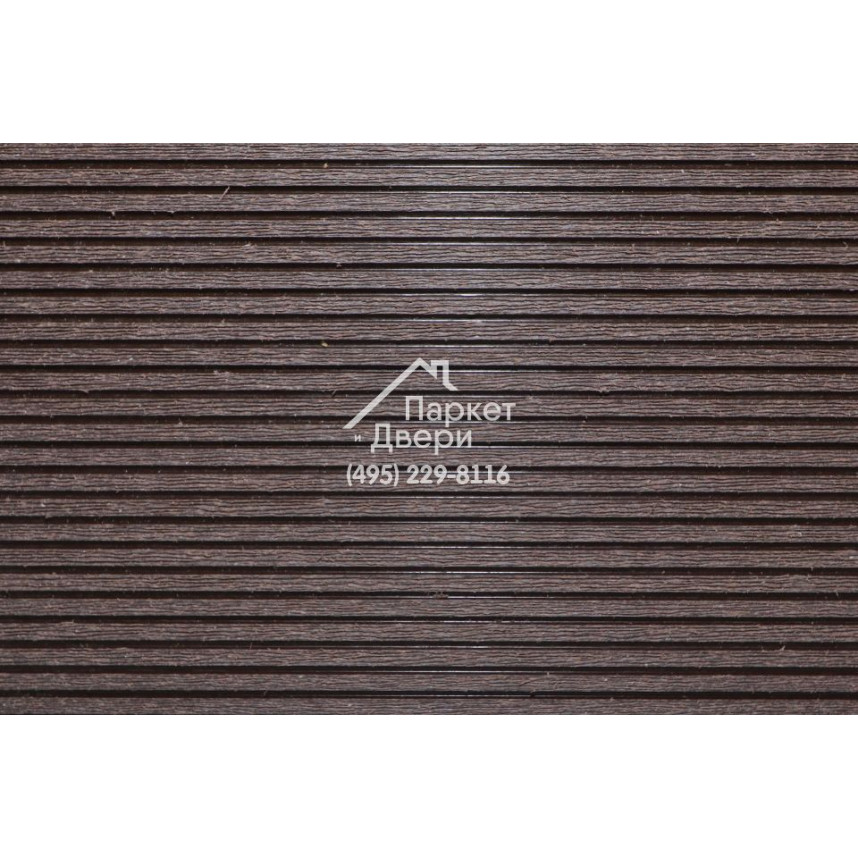 Террасная доска Роскомпозит МПК Forte браш, какао 3000,4000,6000х160х22мм-1