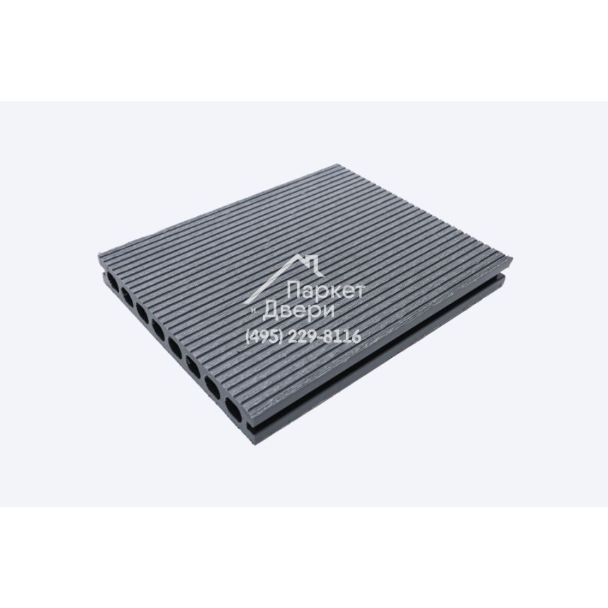 Террасная доска Роскомпозит МПК Forte браш, серый 3000,4000,6000х160х22мм-2