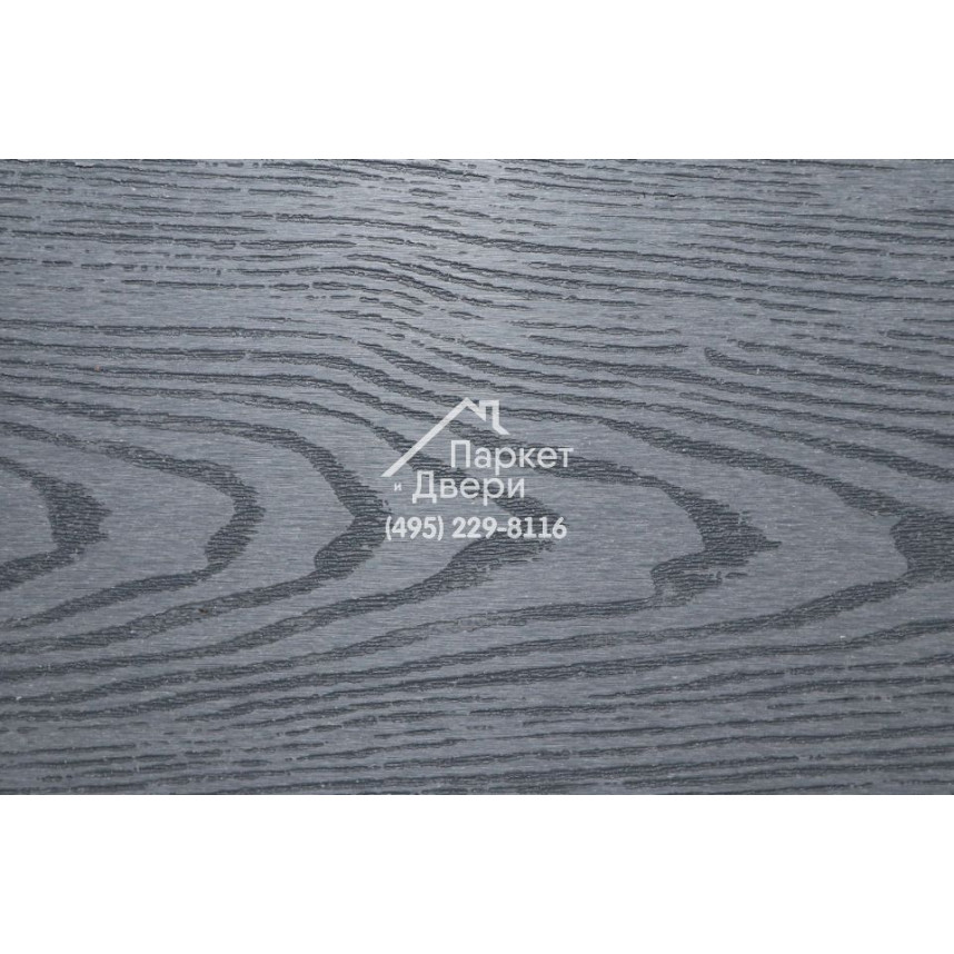 Террасная доска Роскомпозит МПК Forte шлифовка+тиснение, серый 3000,4000,6000х160х22мм-2