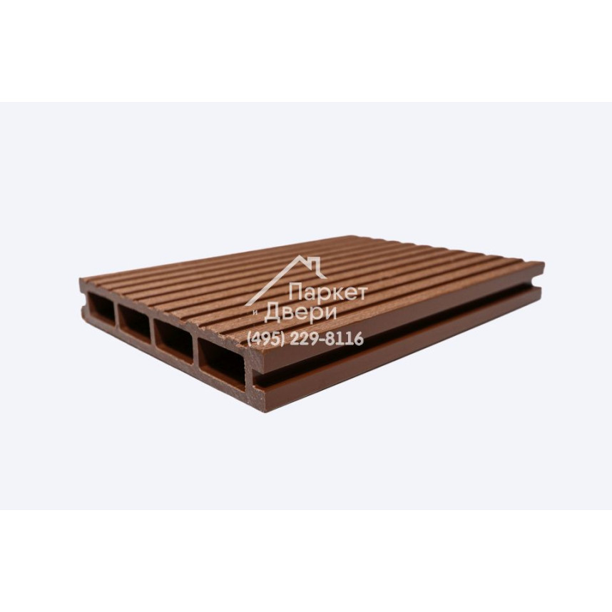 Террасная доска Роскомпозит МПК ARTE брашированный бронза 3000,4000,6000х140х22мм