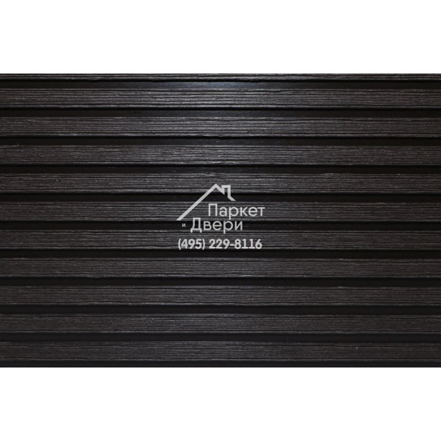 Террасная доска Роскомпозит МПК ARTE брашированный шоколад 3000,4000,6000х140х22мм-1