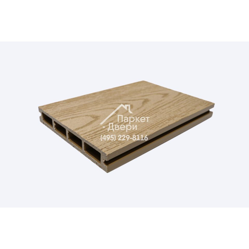 Террасная доска Роскомпозит МПК ARTE шлифовка+ тиснение песочный 3000,4000,6000х140х22мм