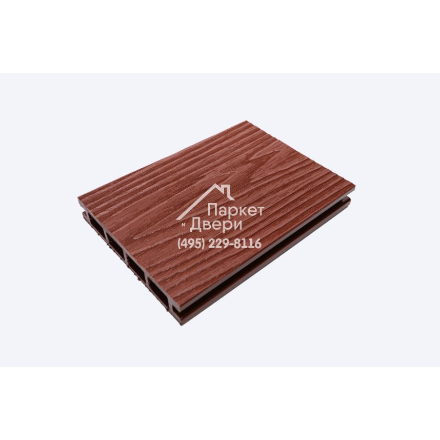Террасная доска Роскомпозит МПК Strada 3D терракот 3000,4000,6000х140х25мм-2