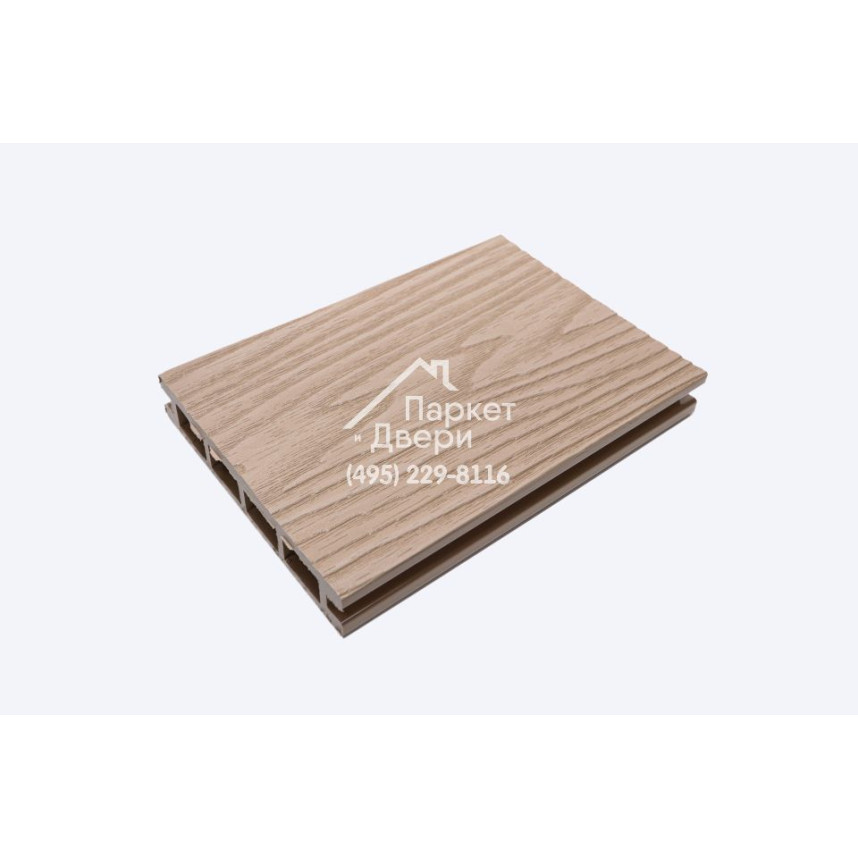 Террасная доска Роскомпозит МПК Strada 3D бежевый 3000,4000,6000х140х25мм-2
