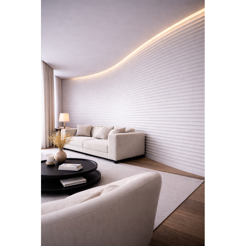 Гибкая керамика Alpine Walls Волна ONDA, MTR-004PW, 600*1200*9-1