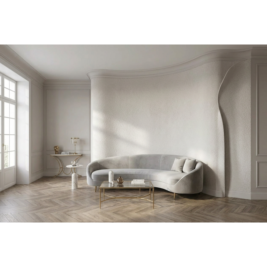 Гибкая керамика Alpine Walls Жемчужный бисер CIOTTOLI, MTR-005PW, 600*1200*5-1