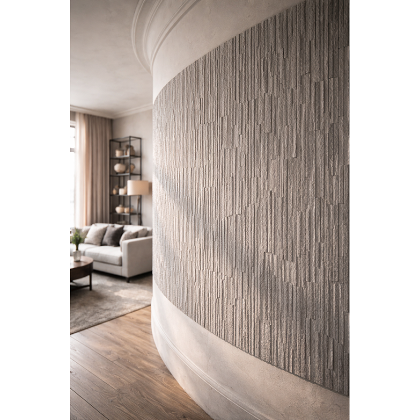 Гибкая керамика Alpine Walls Водопад CASCATA, MTR-007PW, 540*1180*7-1