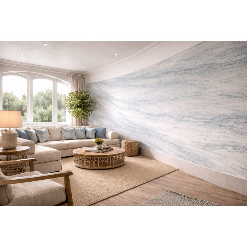 Гибкая керамика Alpine Walls Дымка NERO ASSOLUTO, MTR-016PW, 600*1220*4