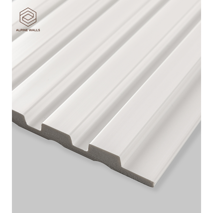 Стеновая панель Alpine Walls LineArt ECO6601W, 160*12*2900-2