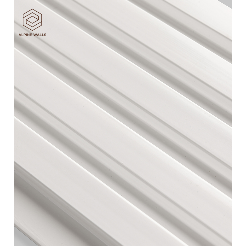 Стеновая панель Alpine Walls LineArt ECO6601W, 160*12*2900-3
