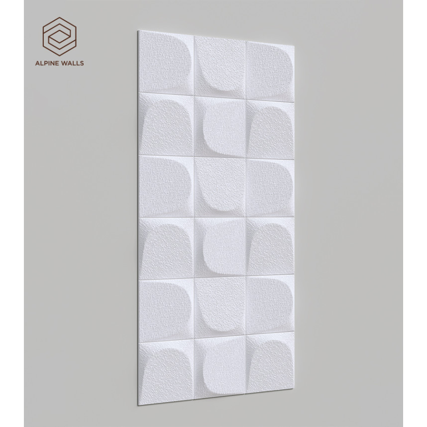 Стеновая панель Alpine Walls Geometrium ECOGR0203W, 1200*600*25-3