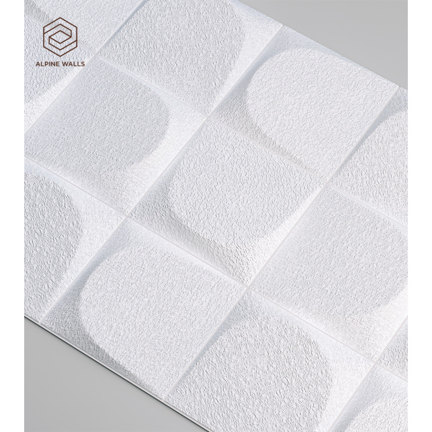 Стеновая панель Alpine Walls Geometrium ECOGR0203W, 1200*600*25
