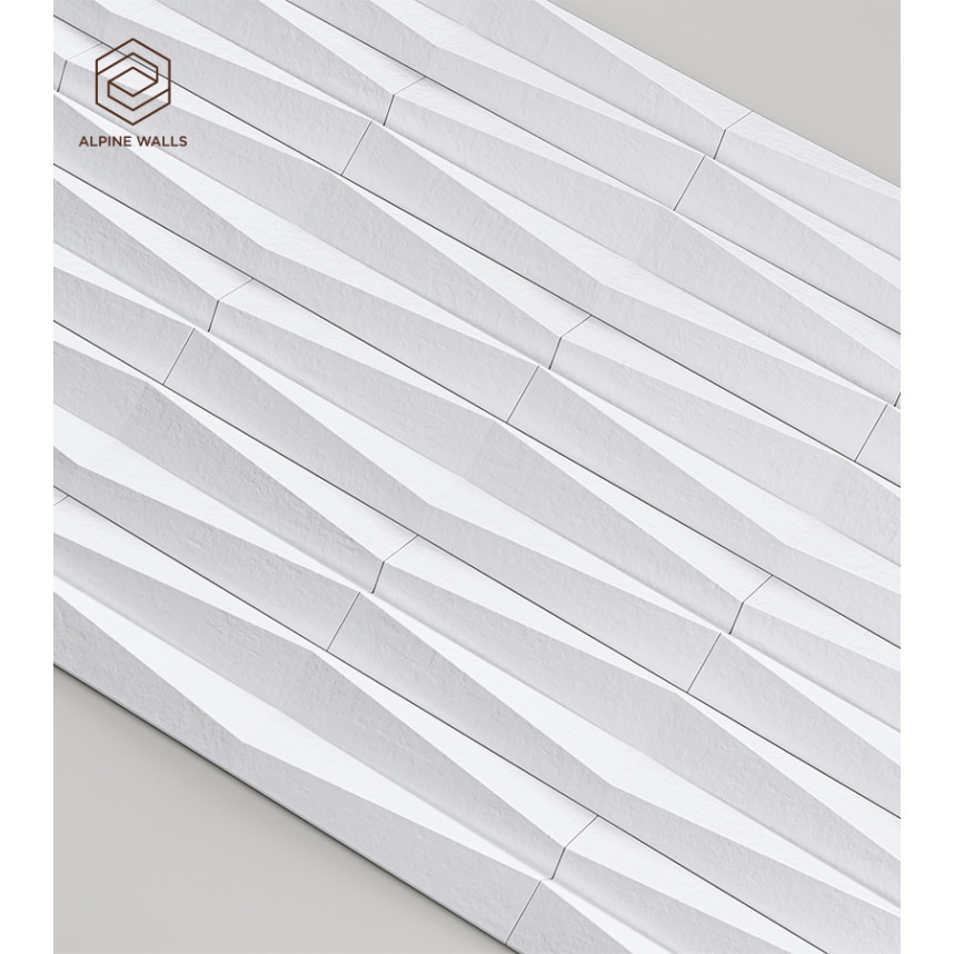 Стеновая панель Alpine Walls Geometrium ECOGR0205W, 1200*600*25