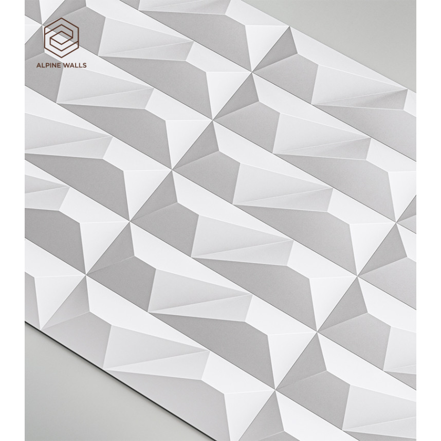 Стеновая панель Alpine Walls Geometrium ECOGR0206W, 1200*600*25-3
