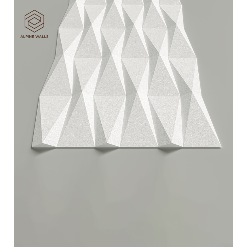 Стеновая панель Alpine Walls Geometrium ECOGR0208W, 1200*600*25-2