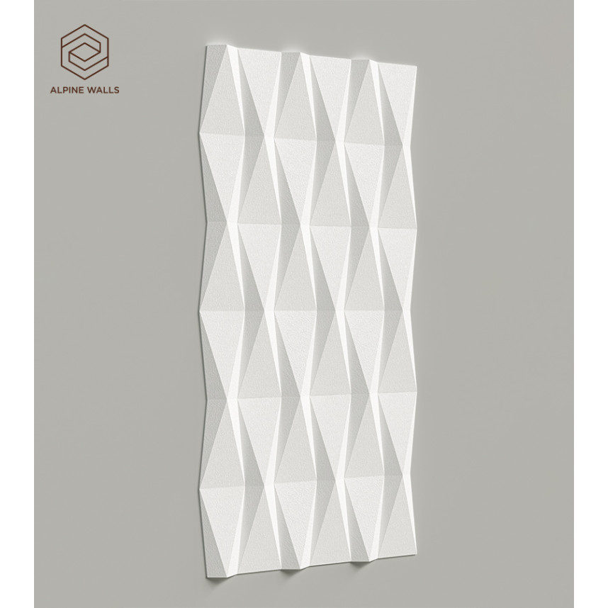 Стеновая панель Alpine Walls Geometrium ECOGR0208W, 1200*600*25