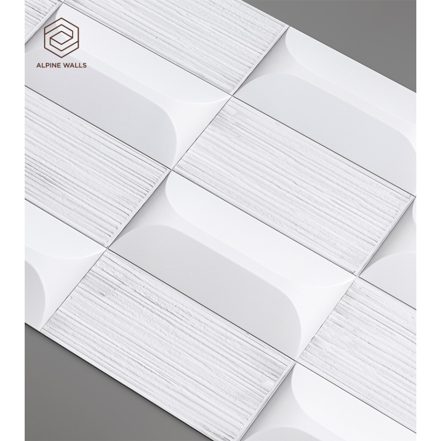 Стеновая панель Alpine Walls Geometrium ECOGR0210W, 1200*600*25
