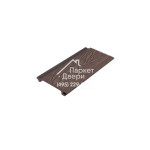 Панели фасадные сайдинг венге WPS, 3000x162x19, 3D тиснение под дерево